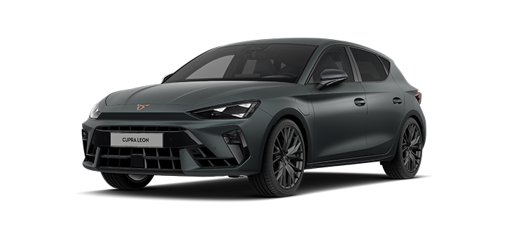 CUPRA Leon VZ Black Edition in schräger Frontansicht